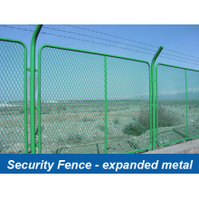 Systèmes de clôtures de sécurité - Métal expansé (HP-FENCE0110)